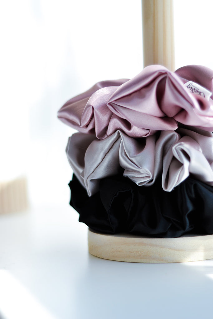 Benefits of using our Luxe Satin Scrunchies