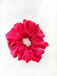 *Scarlett* The Luxe Satin Scrunchie - Red