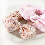 Bunny Garden bow Scrunchie