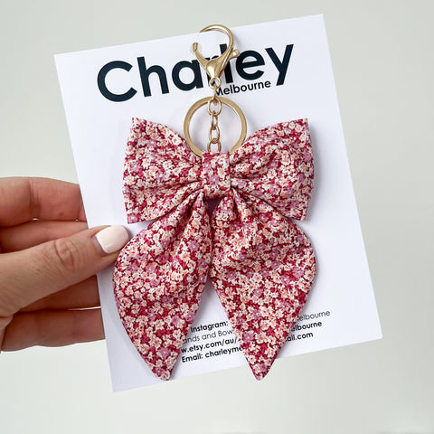 Luxe Bow Keyring | Bag Charm