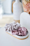 *Stella* The Luxe Satin Scrunchie - Blush Pink