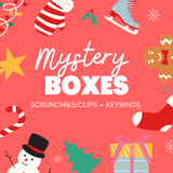 Christmas Scrunchie Mystery Box or Pack