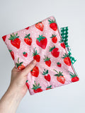 Strawberry Kisses Book Sleeve