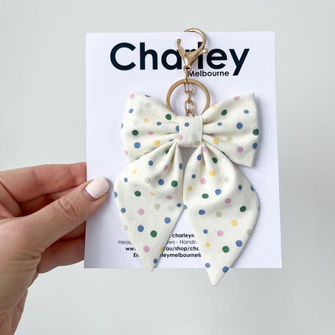 Luxe Bow Keyring | Bag Charm