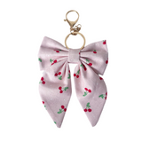 Cherry Blossom Luxe Bow Keyring | Bag Charm