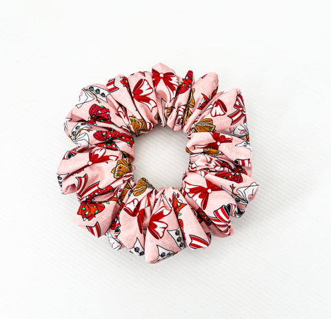 Bows Christmas Scrunchie