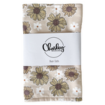 Sunflower Burp Cloth