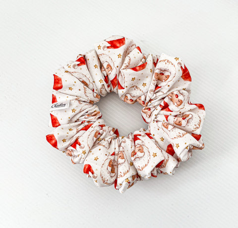 Santa Christmas Scrunchie