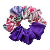 Floral Duo Scrunchie