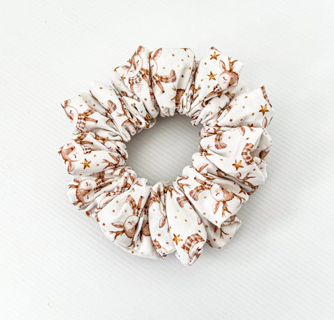 Reindeer Christmas Scrunchie