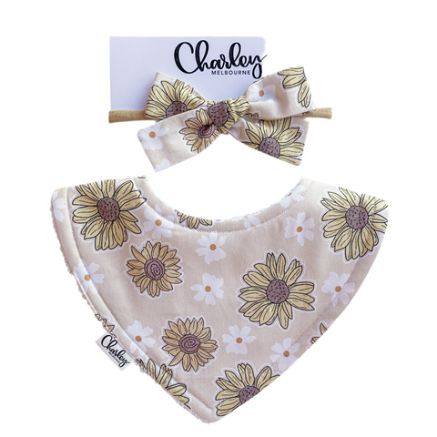 Sunflower  - Dribble Bib