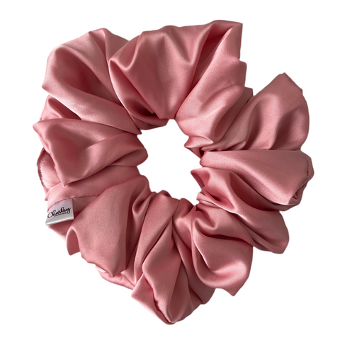 Blush Hour Satin Scrunchie