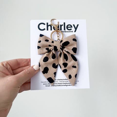 Luxe Bow Keyring | Bag Charm