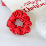 IVY | Satin Christmas Scrunchie - 4 sizes available