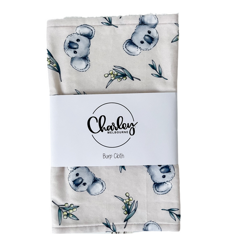 Kawaii Koala Burp Cloth