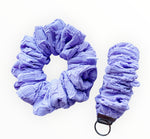 Sarah - lilac scrunchie