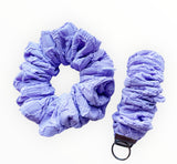 Sarah - lilac scrunchie