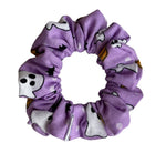Halloween Lilac Ghouls Scrunchie