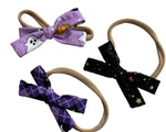 Halloween Lilac Ghouls Bows