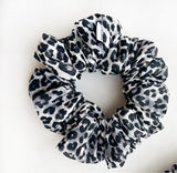 Snow Leopard Scrunchie
