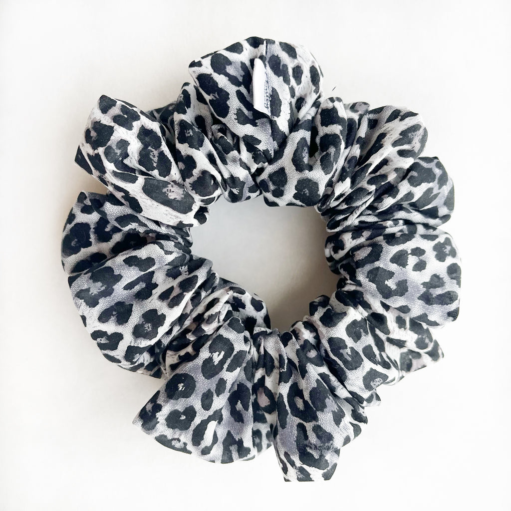 Snow Leopard Scrunchie – Charley Melbourne