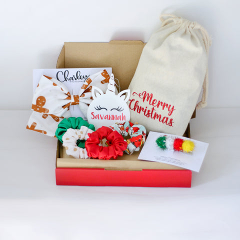 Christmas “By Charley” (Scrunchie/Bow Gift Box)