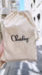 Charley eco friendly  reusable calico gift bag
